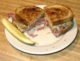 Grilled Swiss & Pesto